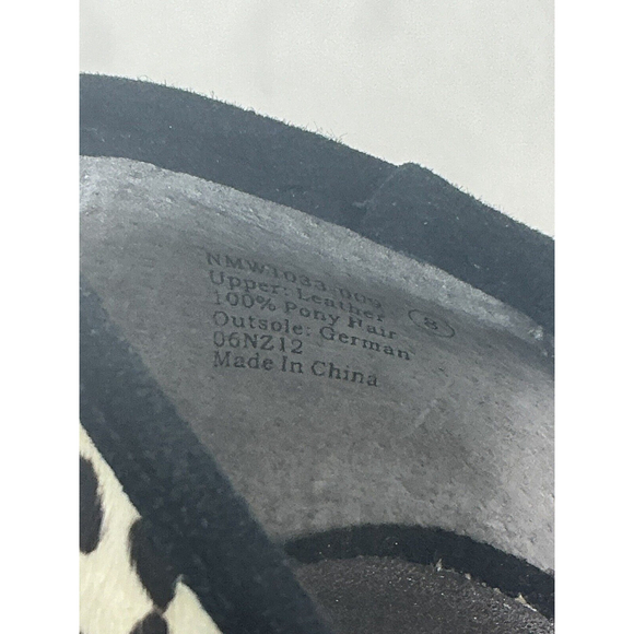 Womans Naughty Monkey Ivory Black Polka Dot Platform Pumps Size 8 - Picture 7 of 9